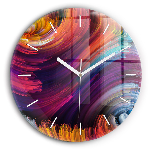 Orologio rotondo in vetro Sala dell'astrazione