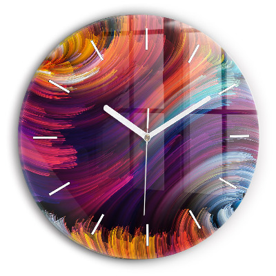 Orologio rotondo in vetro Sala dell'astrazione