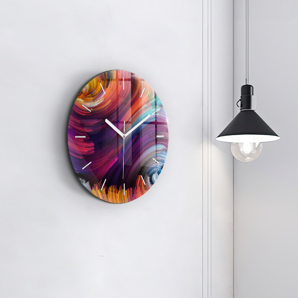 Orologio rotondo in vetro Sala dell'astrazione