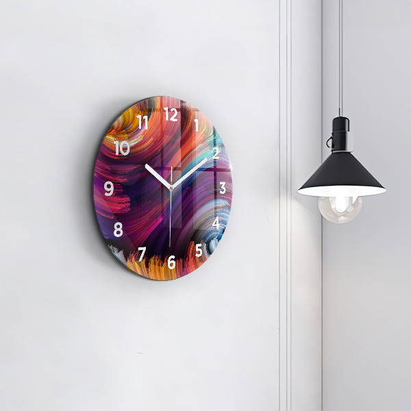 Orologio rotondo in vetro Sala dell'astrazione