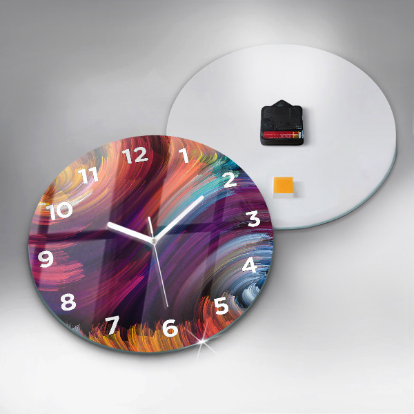 Orologio rotondo in vetro Sala dell'astrazione