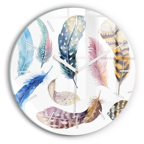 Orologio rotondo in vetro Illustrazione d'arte retrò