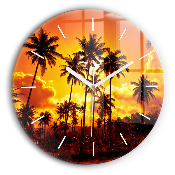 Orologio rotondo Thailandia Klong Prao Beach