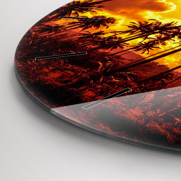 Orologio rotondo Thailandia Klong Prao Beach