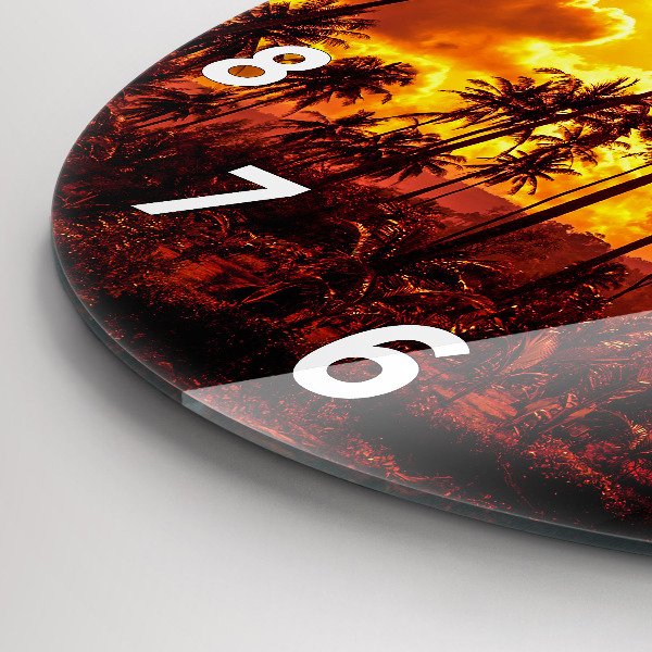 Orologio rotondo Thailandia Klong Prao Beach