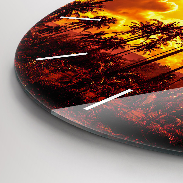 Orologio rotondo Thailandia Klong Prao Beach