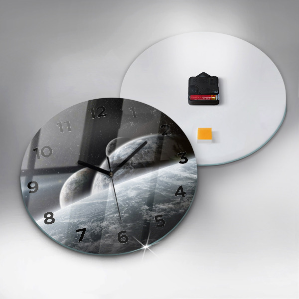 Orologio rotondo Spazio e pianeti