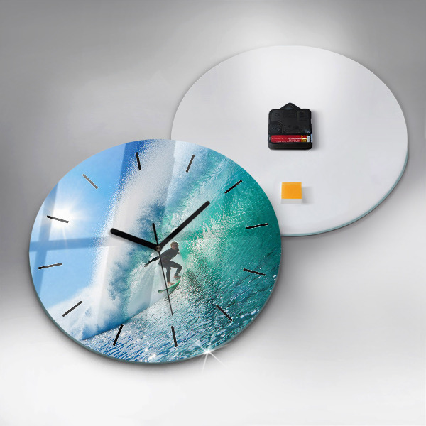 Orologio rotondo Surf alle Hawaii