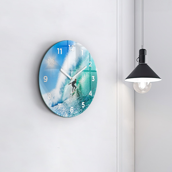 Orologio rotondo Surf alle Hawaii