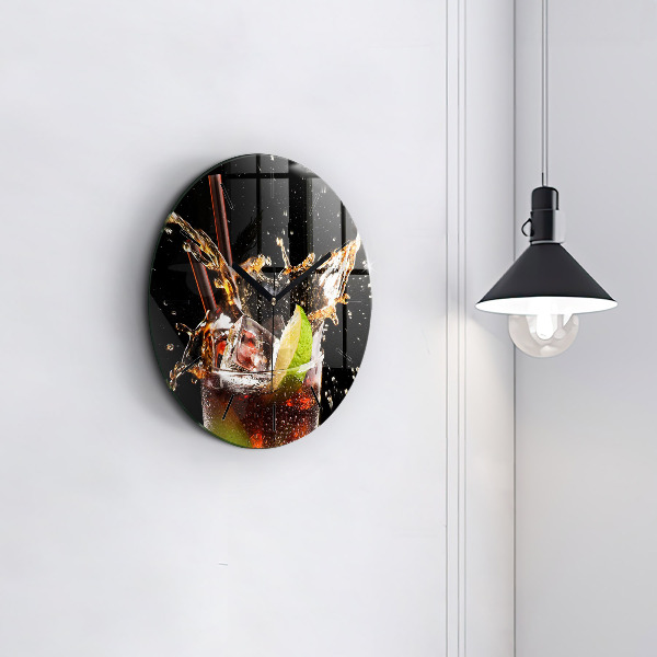 Orologio rotondo Bere con ghiaccio