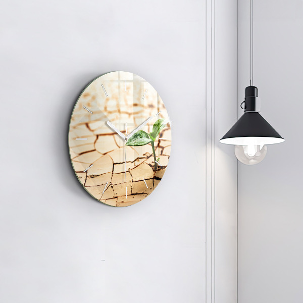 Orologio rotondo Piantare in terreno asciutto