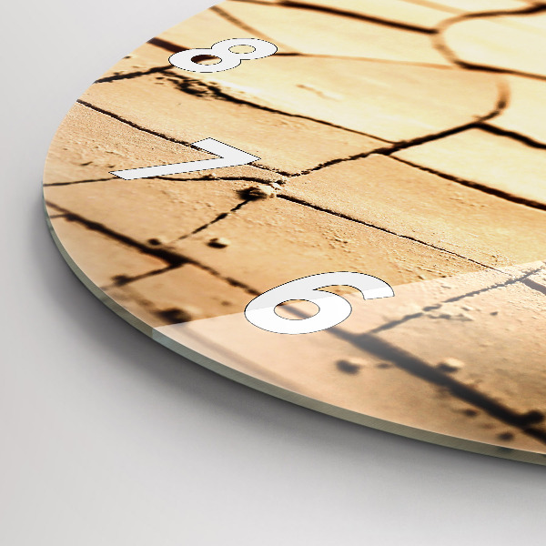 Orologio rotondo Piantare in terreno asciutto