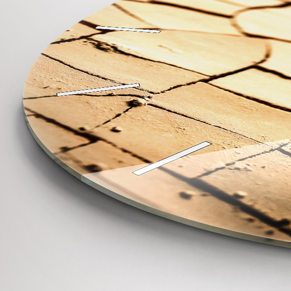 Orologio rotondo Piantare in terreno asciutto