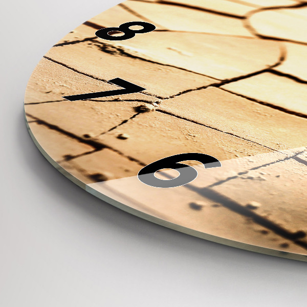 Orologio rotondo Piantare in terreno asciutto