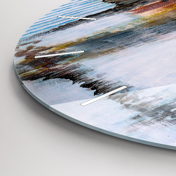 Orologio rotondo Astrazione