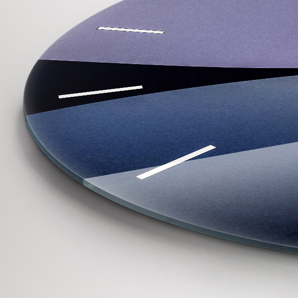 Orologio rotondo Astrazione sole