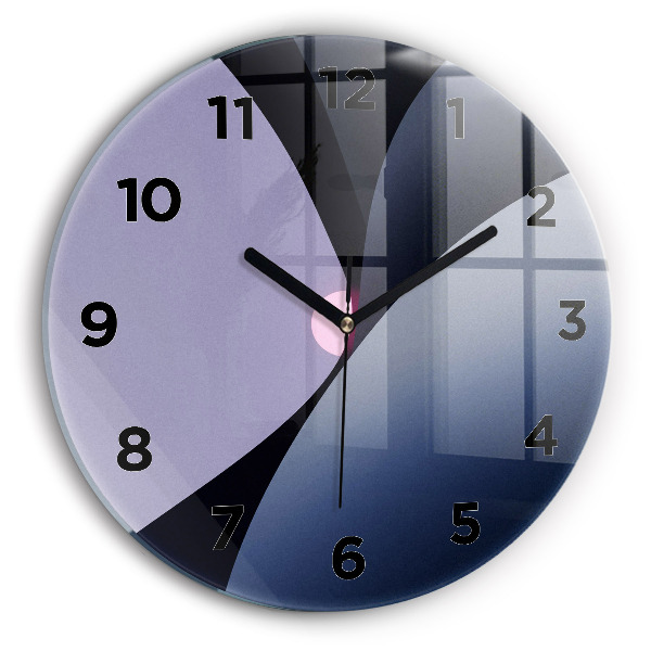 Orologio rotondo Astrazione sole