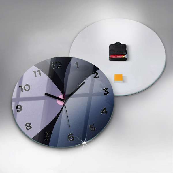 Orologio rotondo Astrazione sole