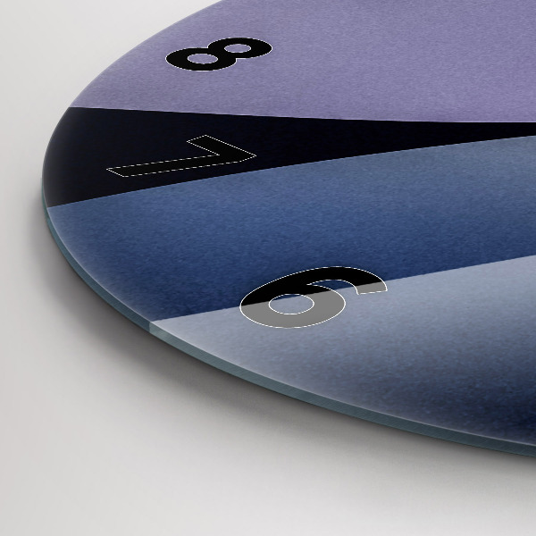 Orologio rotondo Astrazione sole