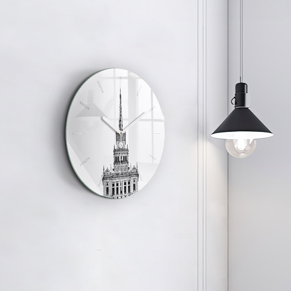 Orologio rotondo Palazzo della Cultura e della Scienza