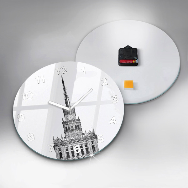 Orologio rotondo Palazzo della Cultura e della Scienza