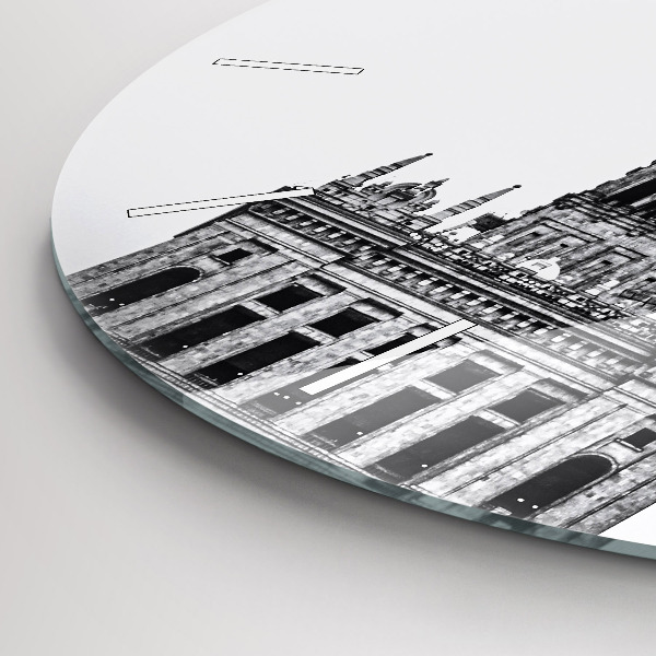 Orologio rotondo Palazzo della Cultura e della Scienza