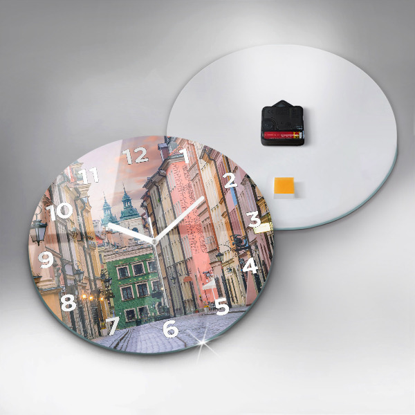 Orologio rotondo Città Vecchia di Varsavia