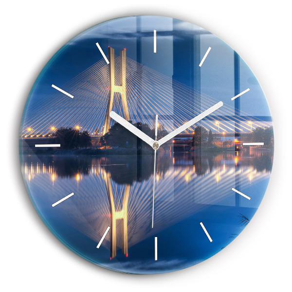 Orologio rotondo Ponte Rędziński Breslavia