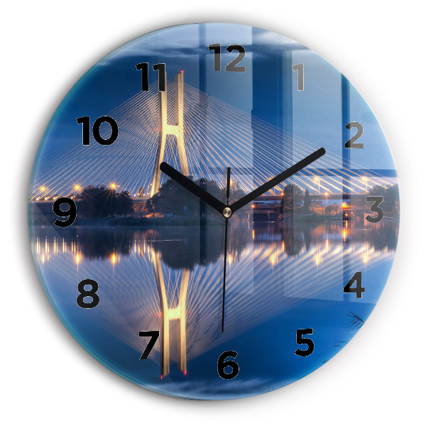 Orologio rotondo Ponte Rędziński Breslavia