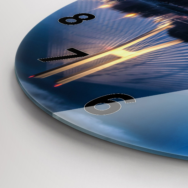 Orologio rotondo Ponte Rędziński Breslavia