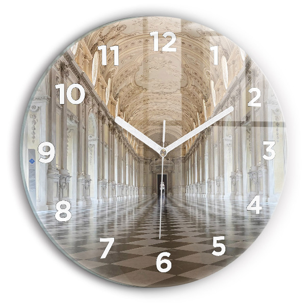 Orologio rotondo in vetro Museo La Veneria Reale