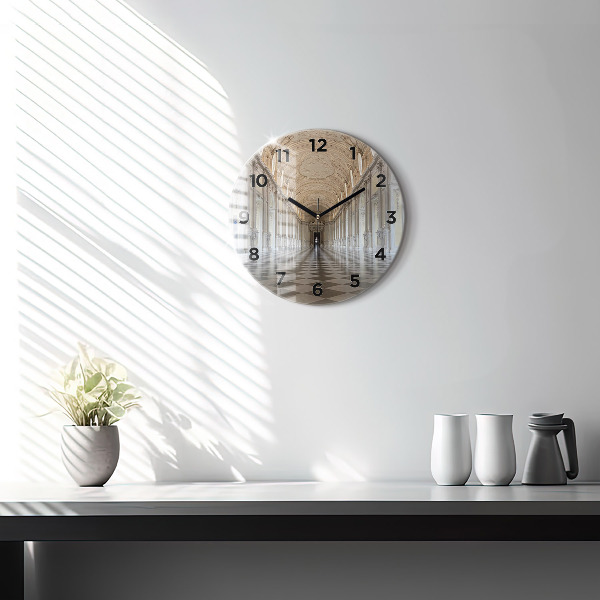 Orologio rotondo in vetro Museo La Veneria Reale