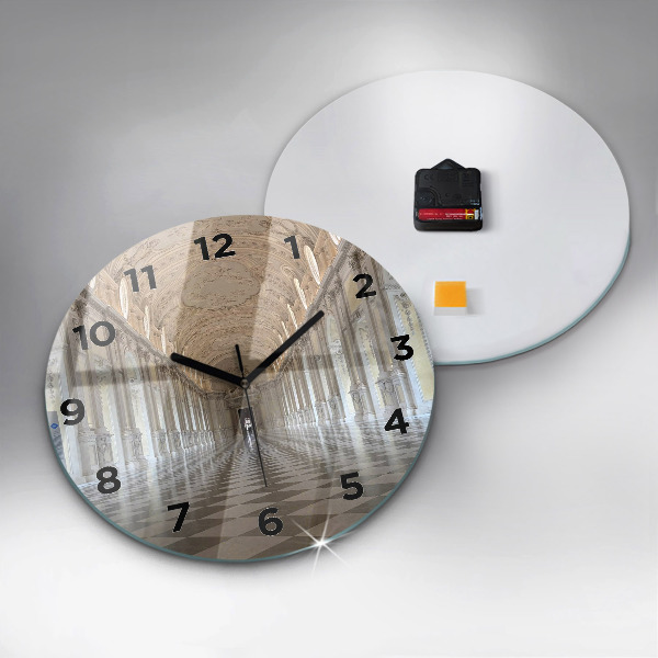 Orologio rotondo in vetro Museo La Veneria Reale