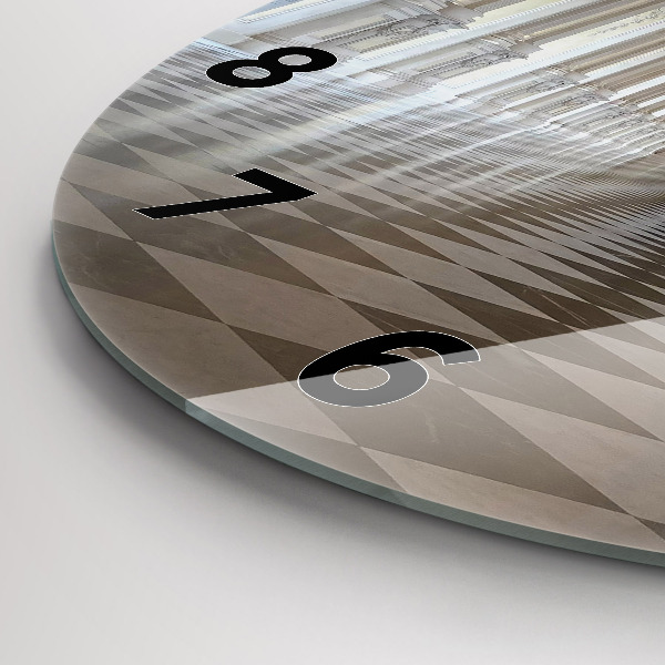 Orologio rotondo in vetro Museo La Veneria Reale