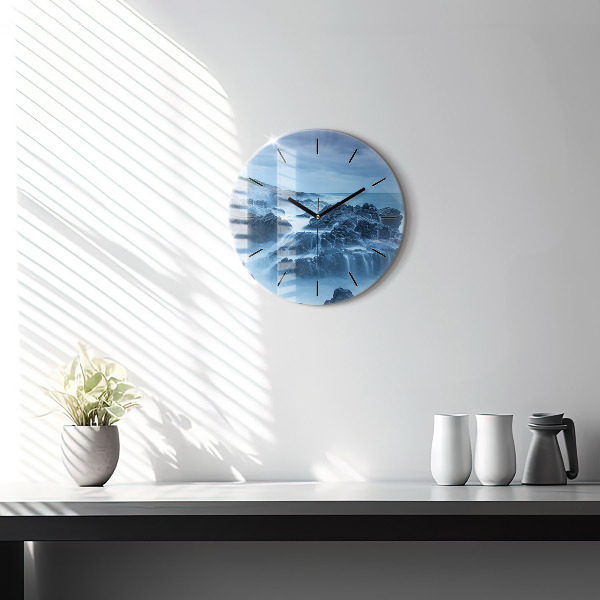 Orologio rotondo in vetro Faro