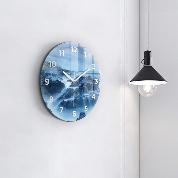 Orologio rotondo in vetro Faro