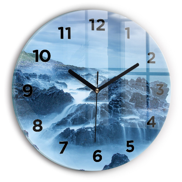 Orologio rotondo in vetro Faro