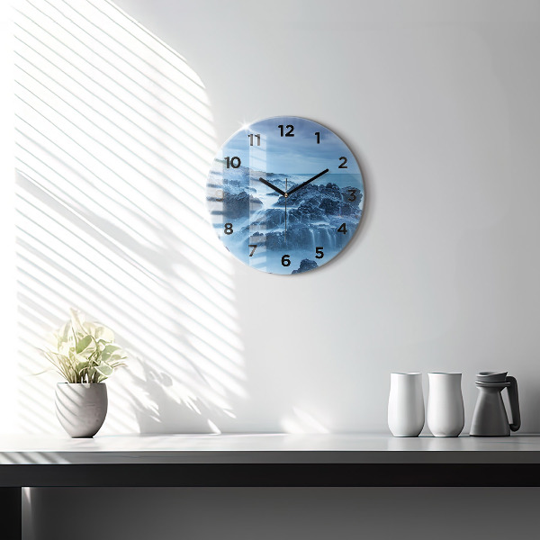 Orologio rotondo in vetro Faro