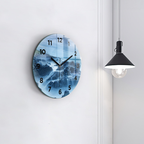 Orologio rotondo in vetro Faro
