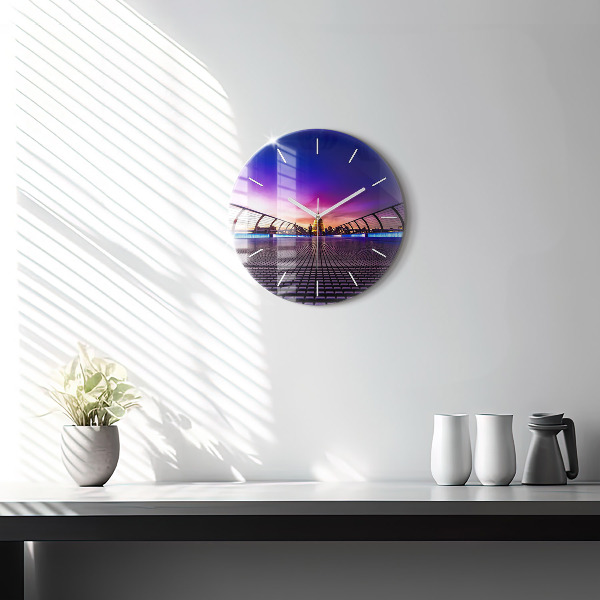 Orologio rotondo in vetro Cattedrale di S. Paolo