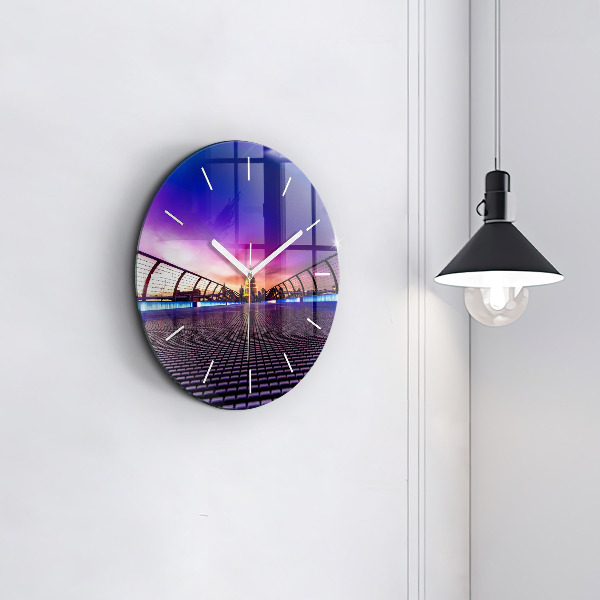 Orologio rotondo in vetro Cattedrale di S. Paolo