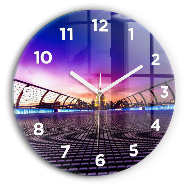 Orologio rotondo in vetro Cattedrale di S. Paolo