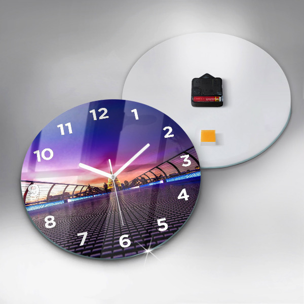 Orologio rotondo in vetro Cattedrale di S. Paolo