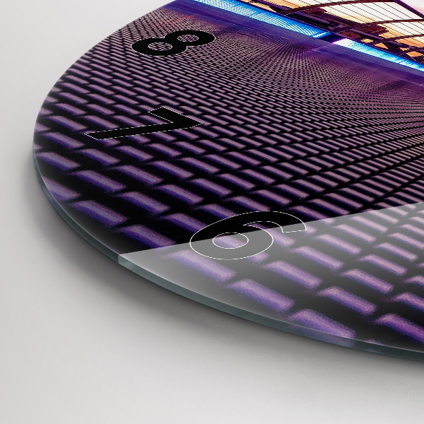 Orologio rotondo in vetro Cattedrale di S. Paolo