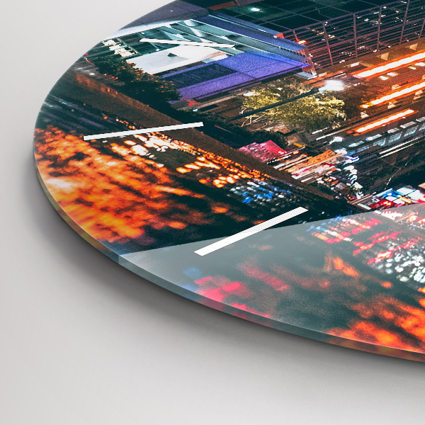 Orologio rotondo in vetro Albergo a Houston