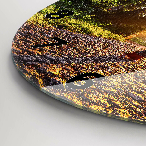 Orologio rotondo Parco Surat Thani Thailandia