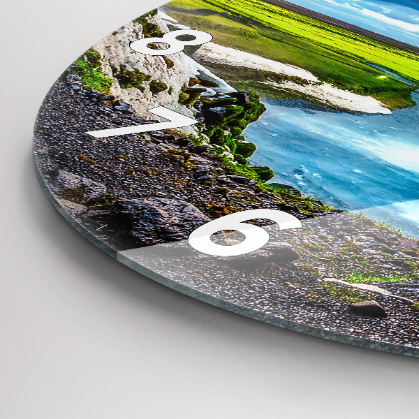Orologio rotondo Cascata in Islanda