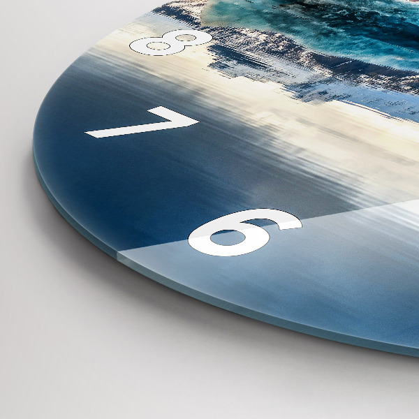 Orologio rotondo Lago Jokulsarlon Islanda