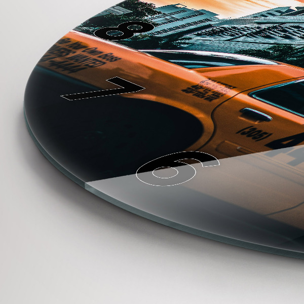 Orologio rotondo Miami, Florida