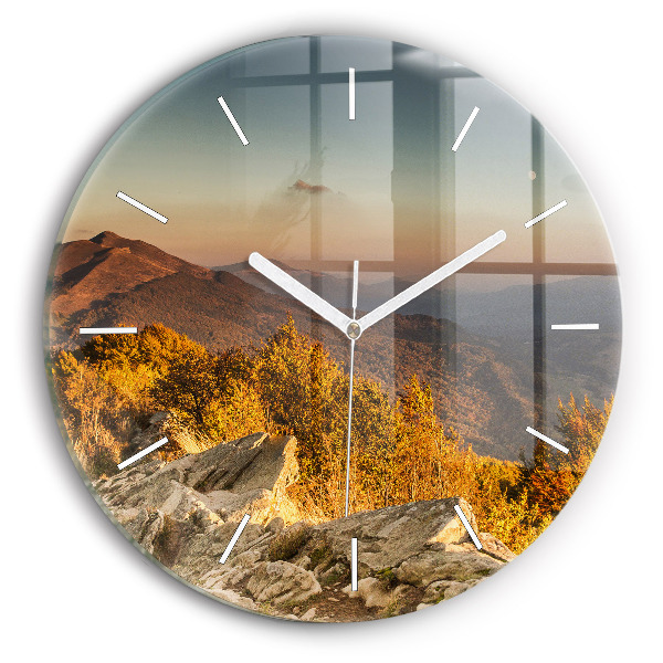 Orologio rotondo Monti Bieszczady